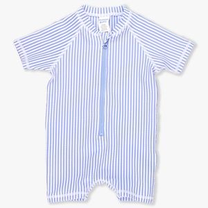 Rugged Butts - Periwinkle Short Sleeve One Piece Rash Guard